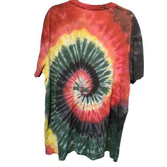 NWT Men’s Big & Tall Tie Dye Juneteenth Freedom Day Graphic Tee Shirt- Size 2XLT - Picture 6 of 7